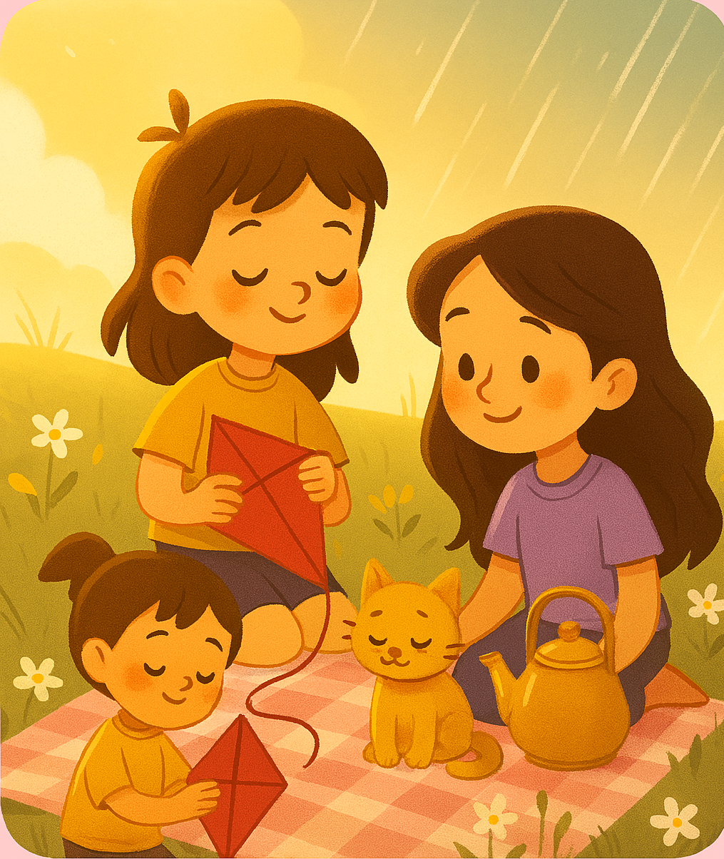 Kira's Alphabet Picnic: The Letter K